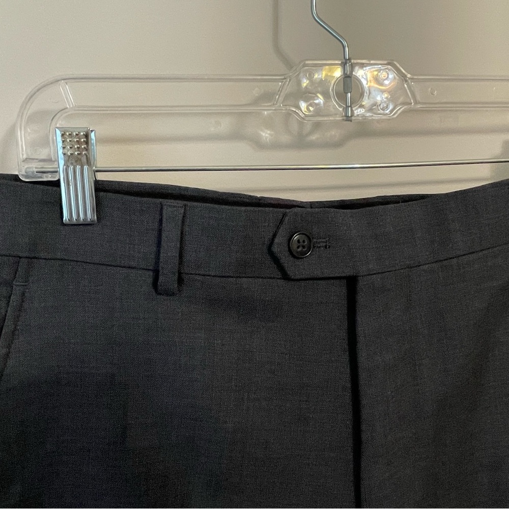 Classic Gray Jos A. Bank Dress Pants - Picture 2 of 7